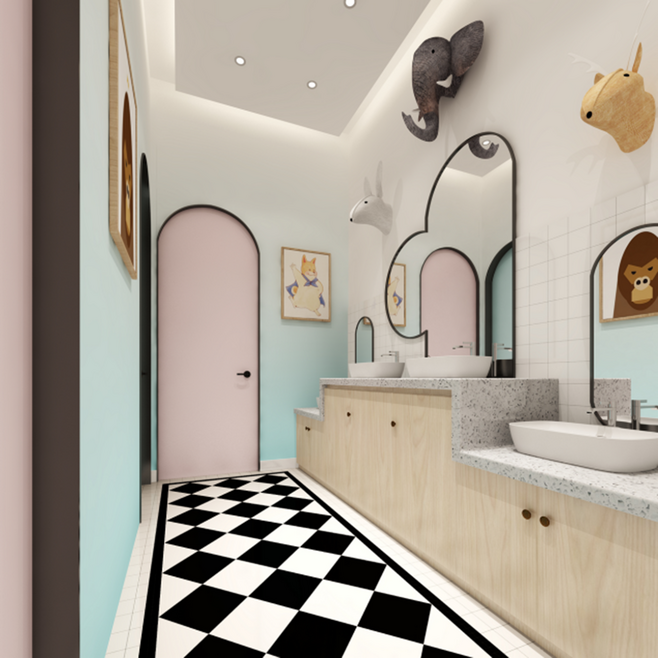 大秦早教中心迪卡幼儿园 以专业设计点亮童年空间